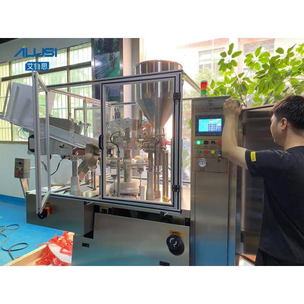 Buy cheap plastic tube sauce tomato paste sealing machine mustard paste filling and sealing packing machine from wholesalers