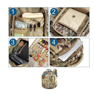 Buy cheap Military Tactical Assault Backpack 3-Day Expandable Backpack Extreme Water Resistant Molle Rucksack For The Outdoors from wholesalers