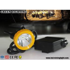 Buy cheap Hard Hats Mining Cap Lights , 12000lux Cordless Led Mining Cap Lamp Ultra Bright from wholesalers
