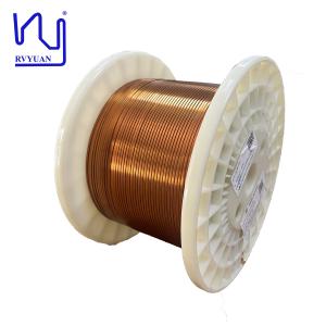 Buy cheap Customized Rectangular Wire 0.2mmx5.0mm Enameled Flat Copper Wire from wholesalers