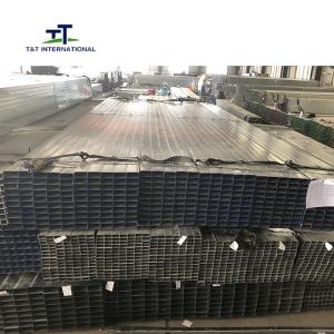 Wear Resistant Rectangular Steel Tubing , Galvanized Rectangular Tubing Rust