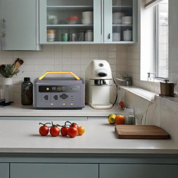 Backup Portable Solar Power Generator 600W Compact Lifepo4 Powerbank for