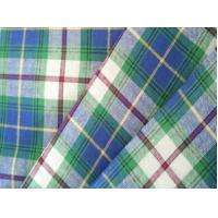 Buy cheap 55/45 LINEN COTTON FABRIC INTERWEAVE YARN DYED CHECKS CWT#2121 product