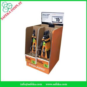 Buy cheap Point of purchase Customized  printed Promotion Rack Cardboard advertising half pallet dump bin display for scissors from wholesalers