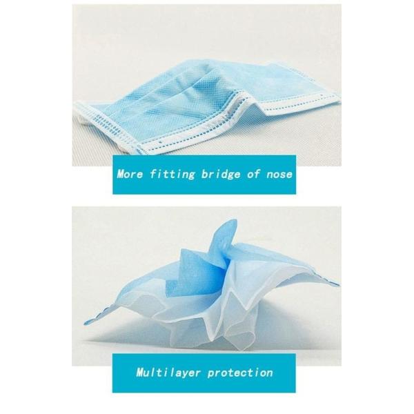 Buy cheap Hypoallergenic Disposable Surgical Face Mask With Adjustable Nose Piece from wholesalers
