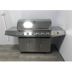 Buy cheap Factory directly sale 6 Burners cooking grates Gas BBQ Grill with grease tray from wholesalers
