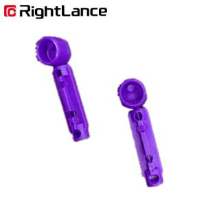 Buy cheap 26G 0.45mm Plastic Twist Pull Top Blood Lancet Disposable For Glucose from wholesalers