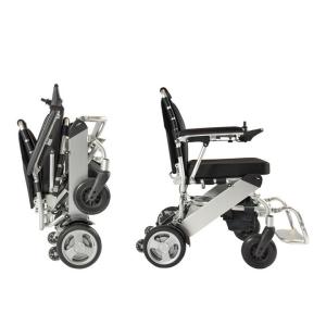 Buy cheap Portable Lightweight Motorized Folding Wheelchair With Patented Design from wholesalers