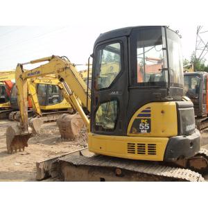 Buy cheap Komatsu PC55MR - 2 Second Hand Diggers 12V Voltage With Rotation Pile 5160kg from wholesalers