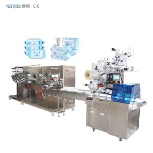 Buy cheap Single Multi Piece Wet Wipes Packaging Machine Fully Automatic from wholesalers