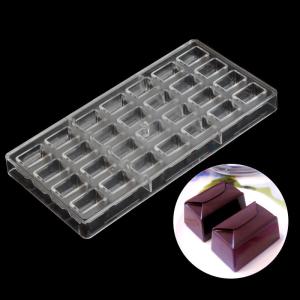 Buy cheap PS DIY Square Shape Chocolate Mould 3D Polycarbonate Customized from wholesalers
