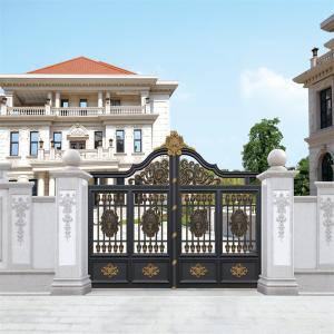 Buy cheap Compound Wall Aluminium Fence Gate Security Electric Lightweight OEM from wholesalers