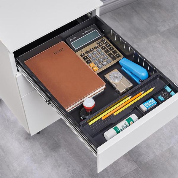 Office Furniture Simple Metal Cabinet with Removable Drawer and Movable Structure