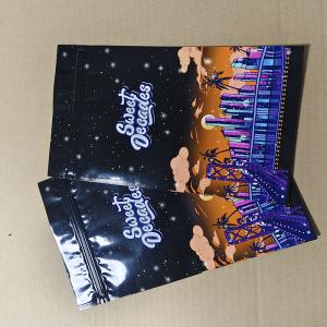 Custom City Nightscape Print Tri-Seal Child-Resistant Bags - ASTM F963 Certified