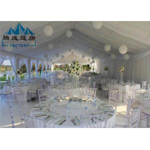 Buy cheap Stretch Heavy Duty Canopy Tent PVC Cover With Sandwich Wall And Cassette Wooden Floor from wholesalers