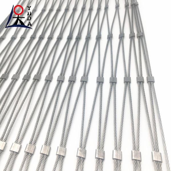 304 Stainless Steel Slope Protection Net Rope For Flexible Durable Metal Protection