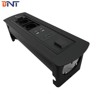 Buy cheap Conference Multi-function Tabletop Hidden Rotating Power Socket Connection Box from wholesalers