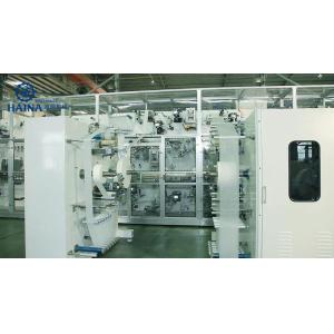 Buy cheap PLC Control 3D Leakguard Diaper Manufacturing Machine from wholesalers