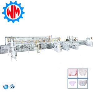 High Speed Sanitary Pad Menstrual Panties Making Machine with Automatic