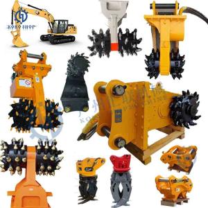 Buy cheap 19-35 Tons Excavator Attachment Excavator Drum Cutter For 330 330C EX300 ZX300 HD1023 SK200 DX200 R200 R210LC Excavator from wholesalers