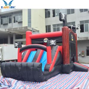 Buy cheap Commercial Grade Inflatable Castle With Slide Pirate Ship Combo Blow Up Bounce from wholesalers