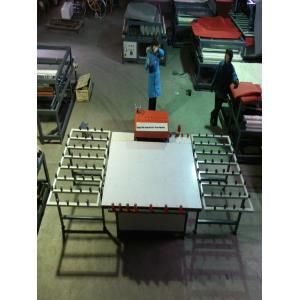 Buy cheap Cold Roller MINI Press Table Double Glazing Machinery 1000mm Width from wholesalers
