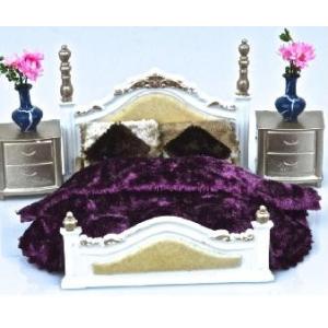 Buy cheap European style bed-------cale model bed ,model furnitures, architectural model materials from wholesalers