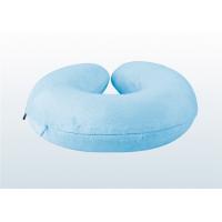 Buy cheap Neck Rest Travel Pillow Relaxation Nap Cushion With Luxury Blue Plush Velour product