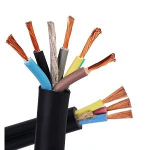 Buy cheap Tough Rubber Sheathed Cable H07RN-F Oil Resistant Rubber Electrical Cable from wholesalers