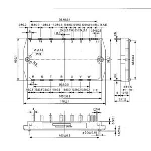 Buy cheap 7MBR50NE060-01 Power Integrated Module (PIM)  FUJITSU IGBT Power Module from wholesalers