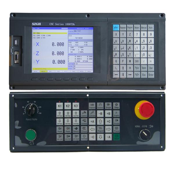 Quality Three Axis CNC Lathe Controller Panel Surpport ATC / PLC Function , 5MHz Output Frequency for sale