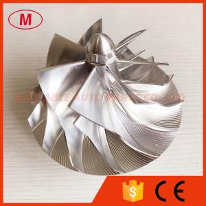 Buy cheap GTB47 81.00/115.00mm 7+7 blades turbocharger milling/aluminum 2618/billet compressor wheel from wholesalers