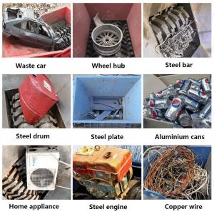 Buy cheap Aluminum Alloy Waste Shredder Machine Scrap Car Twin Shaft Shredder Machine from wholesalers
