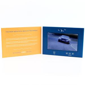 Buy cheap 6 Movie - Control LCD Video Card , Gold Stamping Video Greeting Card For Business from wholesalers