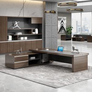 Buy cheap Commercial Furniture Modern Wooden Executive Office Table with 50mm Thickness from wholesalers