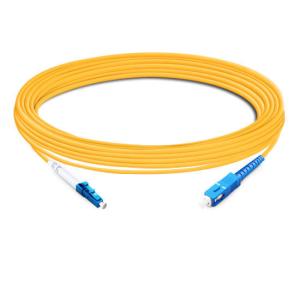 Buy cheap 7m (23ft) Simplex OS2 Single Mode LC UPC to SC UPC LSZH Fiber Optic Cable from wholesalers