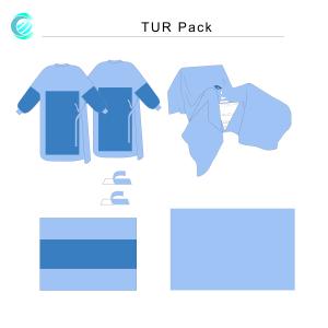 Buy cheap Sterilized  Disposable Surgical Urology TUR Pack With Liquid Collection Pouch from wholesalers