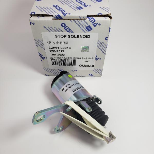 32A61-09010 136-9517 199-3409 Shutoff Solenoid Valve For 933C MITSUBISHI S4S S6S