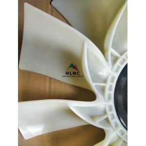 Buy cheap R215-9 Excavator Engine Parts 6 Holes 12 Blades Engine Cooling Fan Blade from wholesalers
