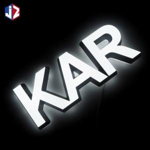 Buy cheap Illuminated 3D LED Acrylic Signage Super High Brightness Anti Rust from wholesalers