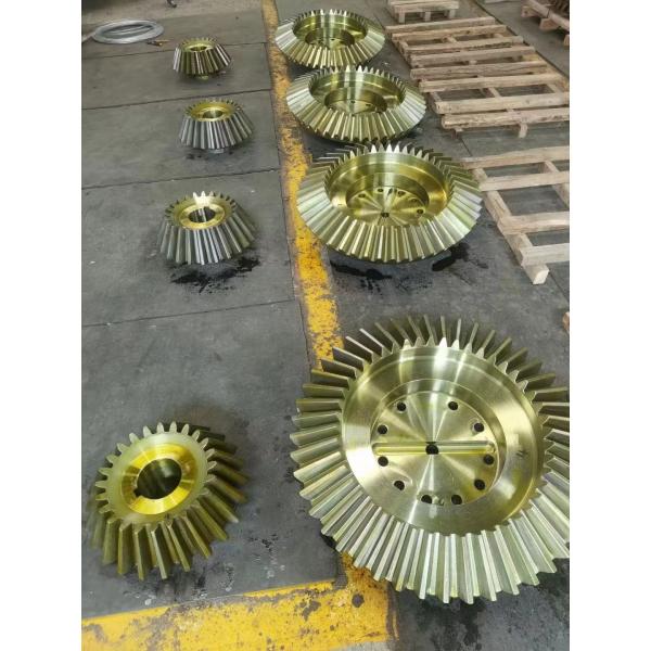 Quality Customizable Straight  Bevel Gear With 200mm To 1700mm Diameter for sale
