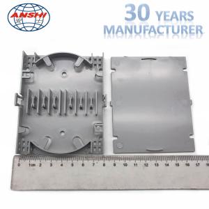 Buy cheap Protective Plastic Fiber Optic Splice Tray 12 Core Capacity For Distribution Box product