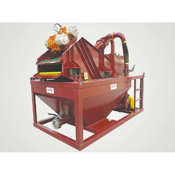 Quality Carbon Steel 100 Gpm Mud Cleaning Solids Control System for sale