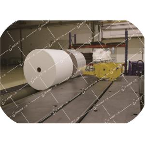 Buy cheap Chaint Fabric Roll Packing Machine Metal Material With Conveying / Wrapping from wholesalers