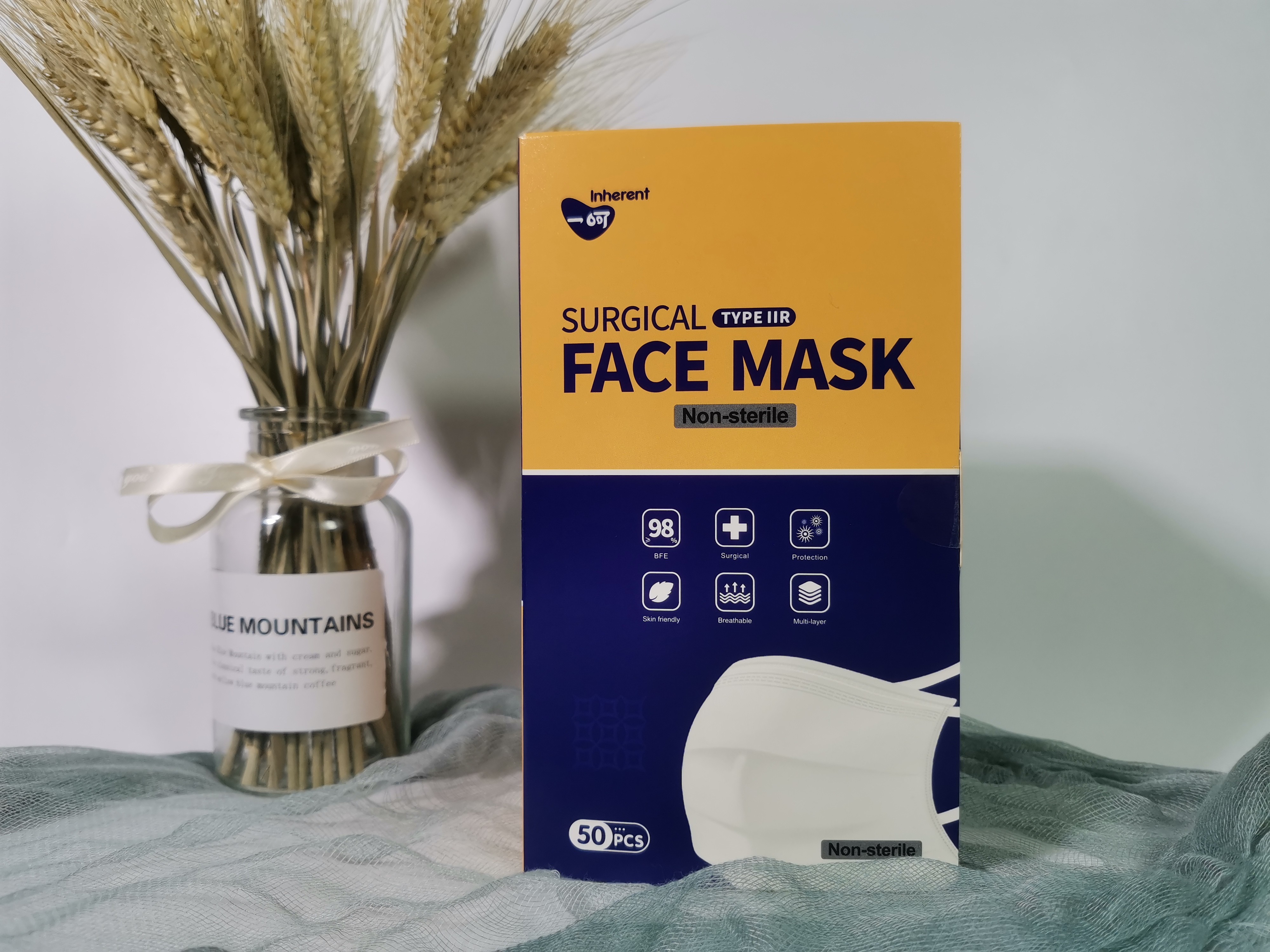 Buy cheap Odorless Anti Corona Virus Disposable Protective Mask from wholesalers