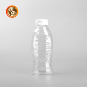 Transparent Plastic Condiment Squeeze Bottle For Easy Refilling