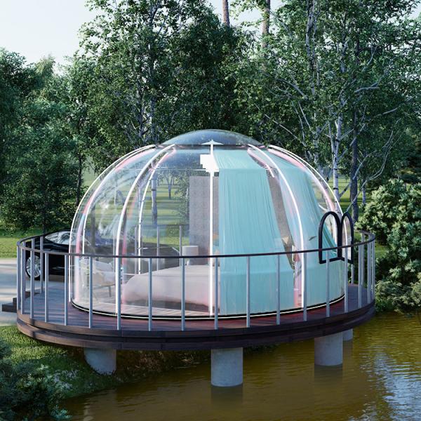 Quality Custom Fashionable Bubble Tent Hotel 5m Transparent Clear Bubble House for sale