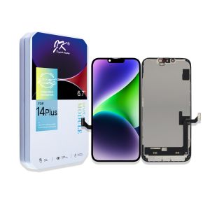 Factory Price JK Incell LCD Screen for iPhone 14 Plus with 1:1400 Contrast Ratio