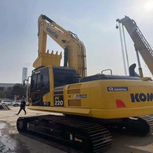 Buy cheap Used Komatsu PC220 EXCAVATOR with 1.2M³ Bucket Capacity and 119 kw Power at Affordable from wholesalers