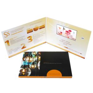 Buy cheap Customizable 3.6” LCD Video Folder with 128MB Memory and Professional CMYK Printing from wholesalers